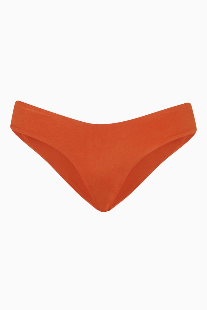 

Wave Bikini Bottom in Nylon, Orange