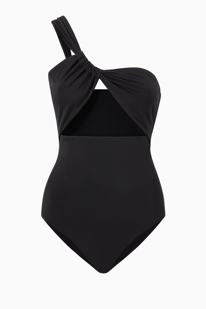 

Narcissus One-Piece Swimsuit, Black