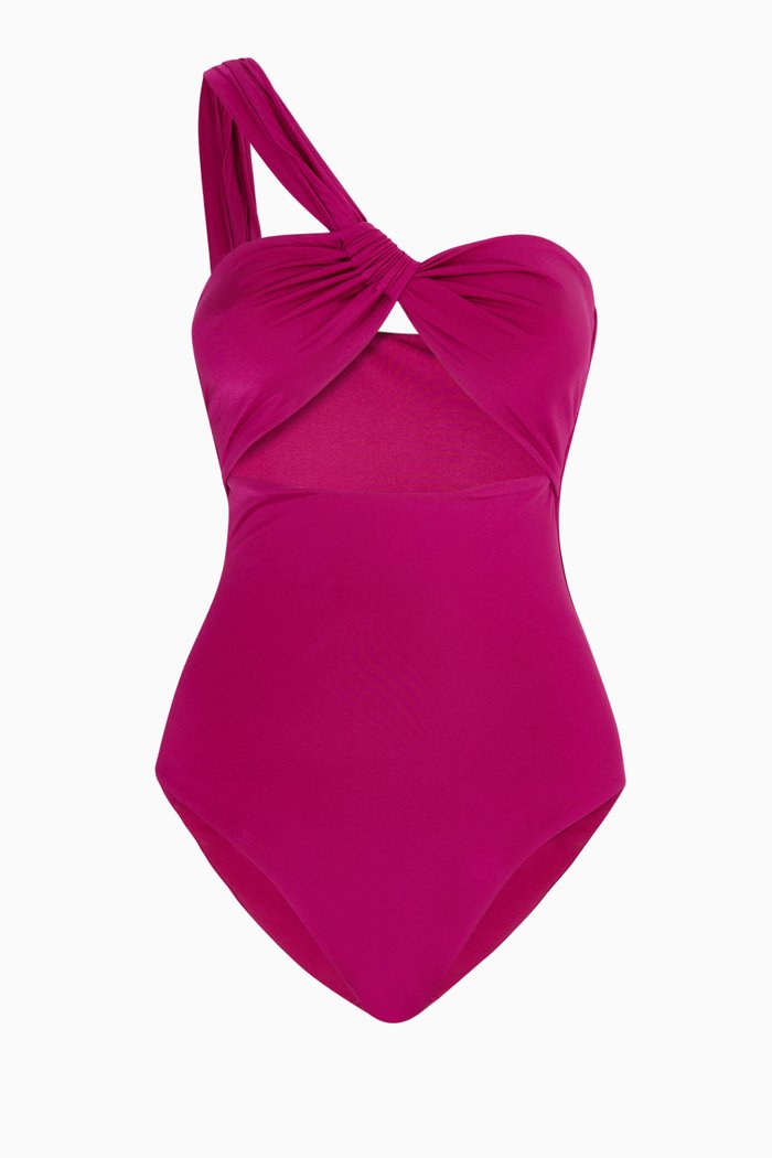 

Narcissus One-Piece Swimsuit, Purple