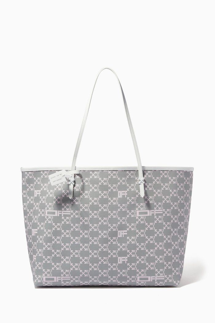 

Day Off 40 Tote Bag in Monogram Canvas, Grey