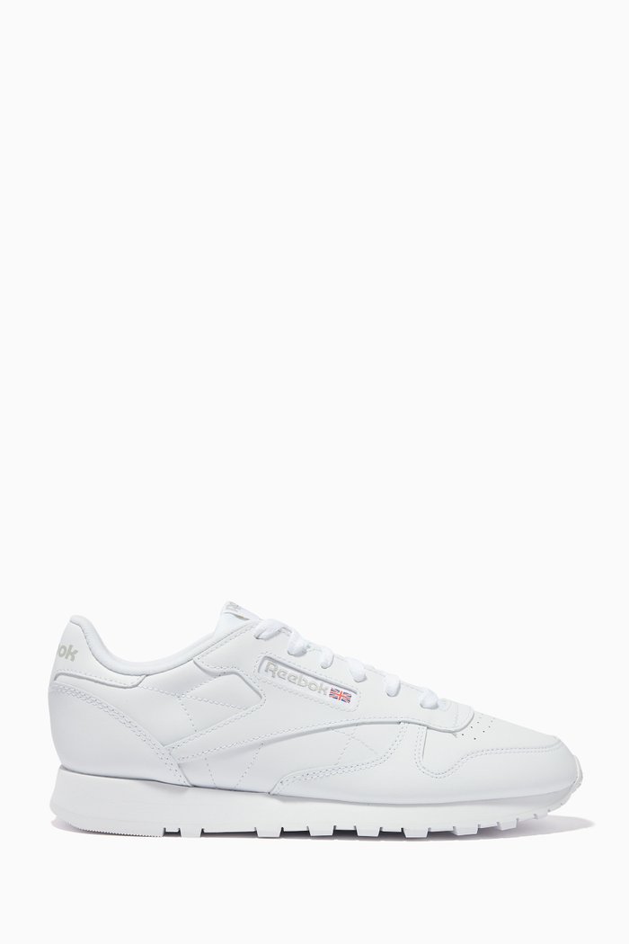 

Classic Leather Sneakers, White