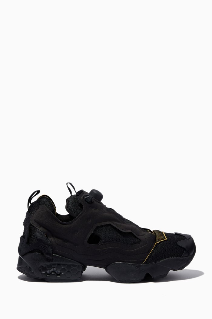 

Project 0 Sneakers in Leather & Textile, Black