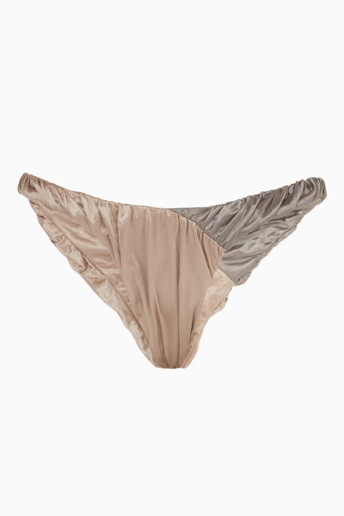 

Vision Bikini Bottoms in Nylon, Silver