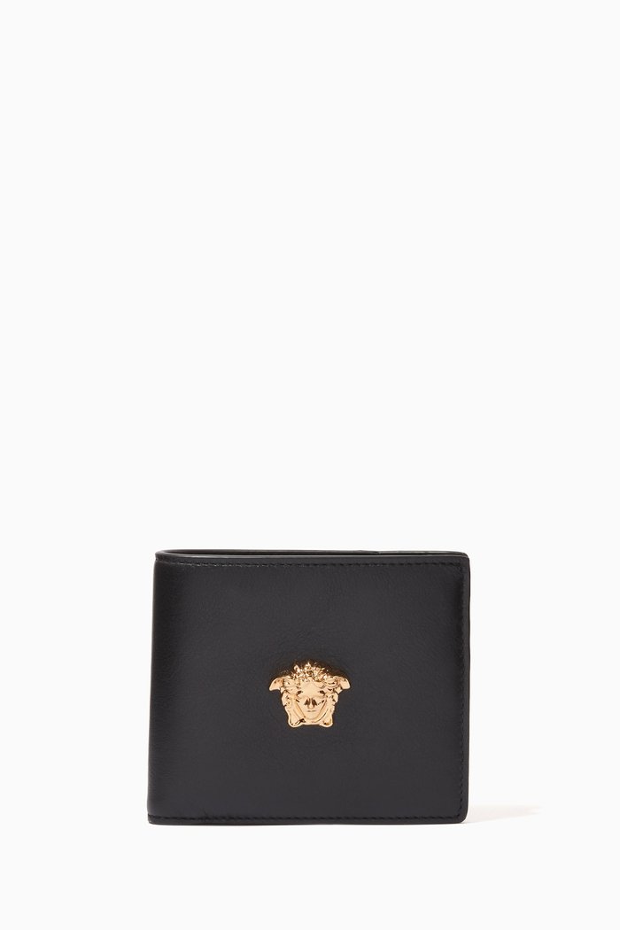 La Medusa Wallet in Leather, Multicolour