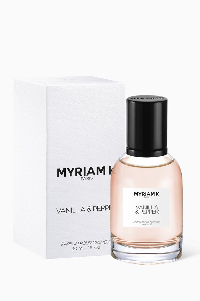 

Vanilla & Pepper Hair Perfume, 30ml, Colourless