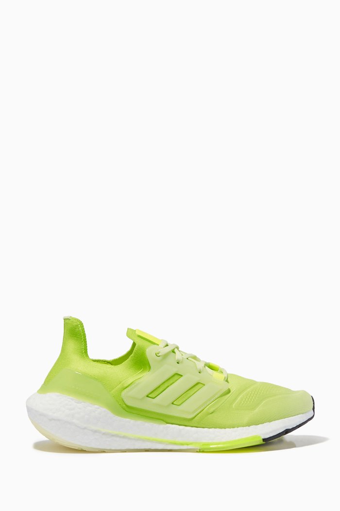 

Ultraboost 22 Shoes in Recycled Nylon, Yellow