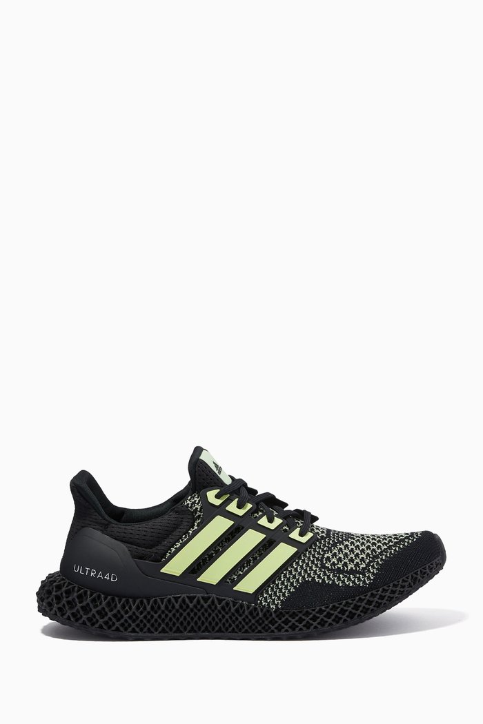 

ULTRA4D Sneakers in Primeknit Textile, Black
