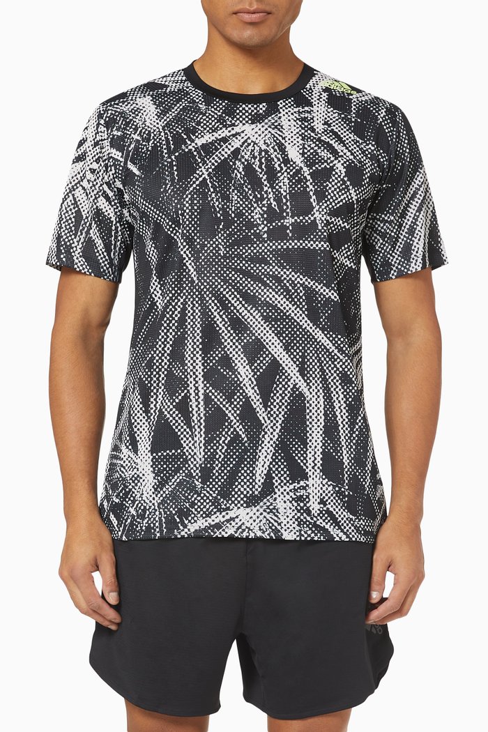 

T-shirt in Recycled Nylon, Black