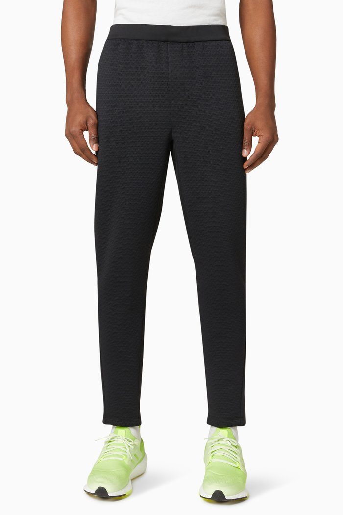 Well Being Cold R.D.Y Training Pants in Recycled Nylon, Black