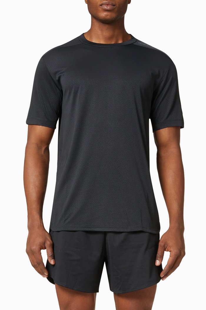 

Designed 4 Training T-shirt in Recycled Nylon, Black
