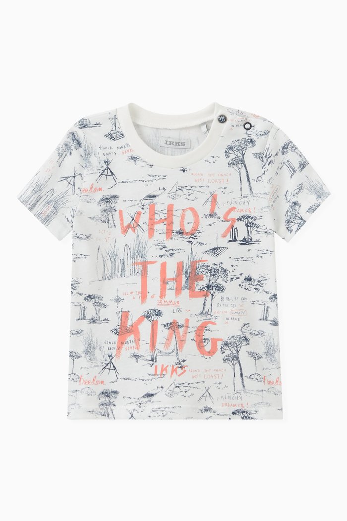 French West Coast T-shirt in Cotton, White