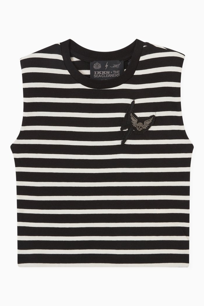 

Sailor T-Shirt in Cotton, Black