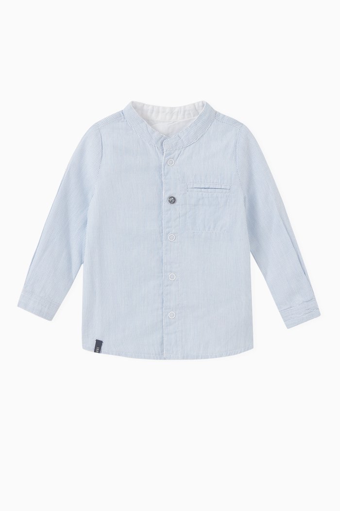 

Reversible Shirt in Organic Cotton, White