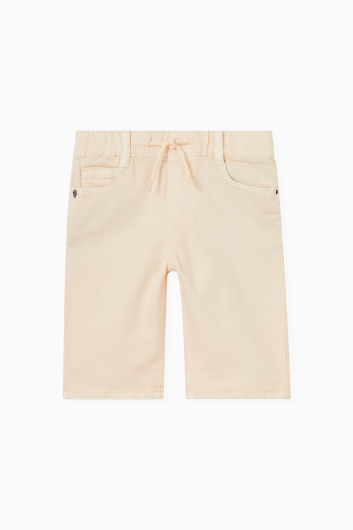 

Knitlook Shorts in Cotton Stretch, Orange