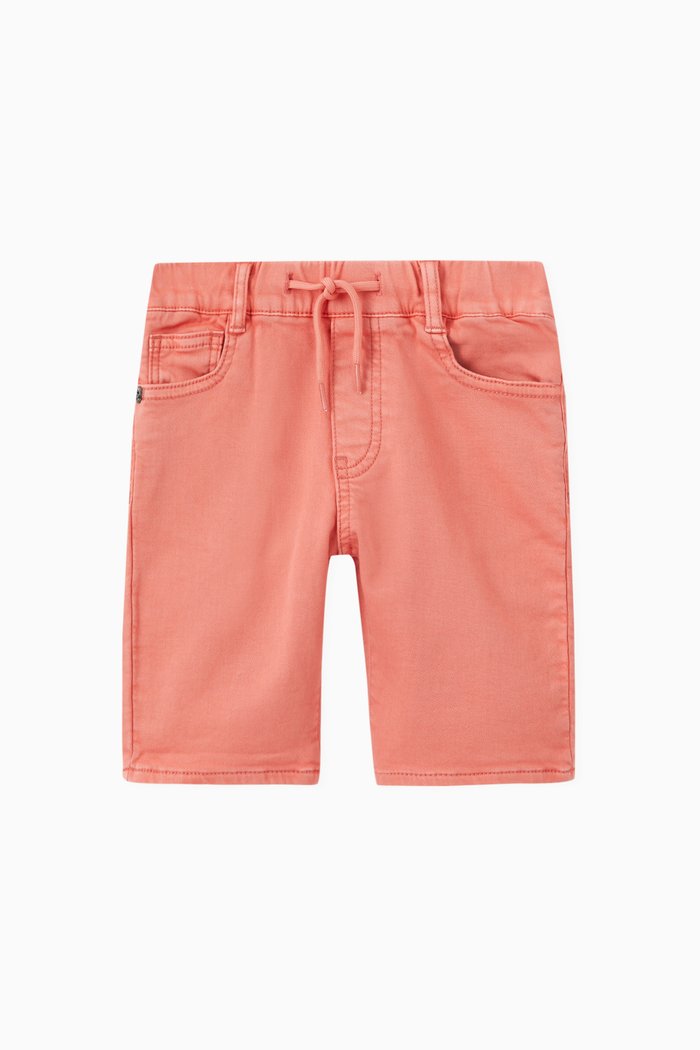

Bermuda Shorts in Stretch Cotton, Pink