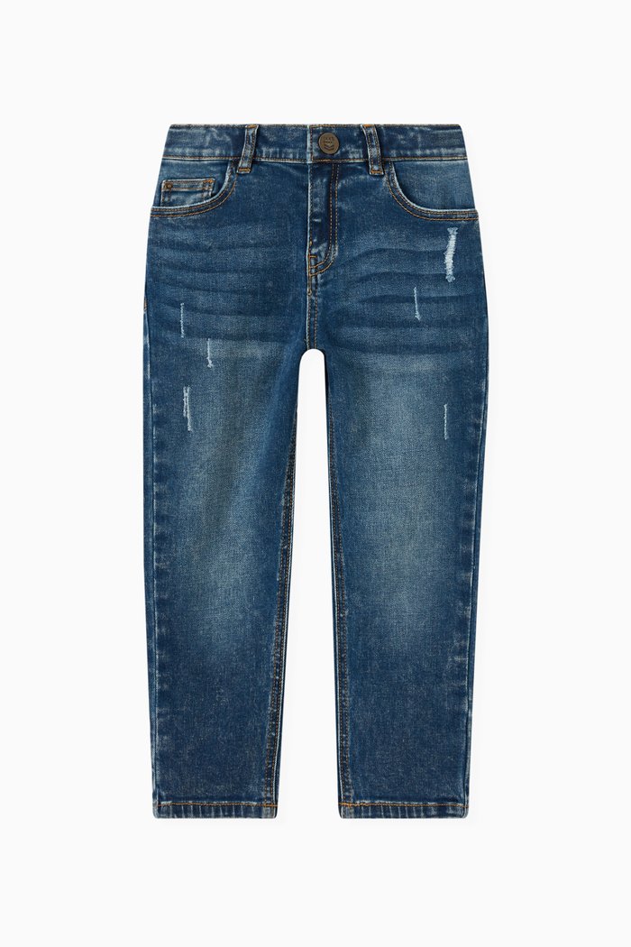 

Dad Fit Jeans in Denim, Blue
