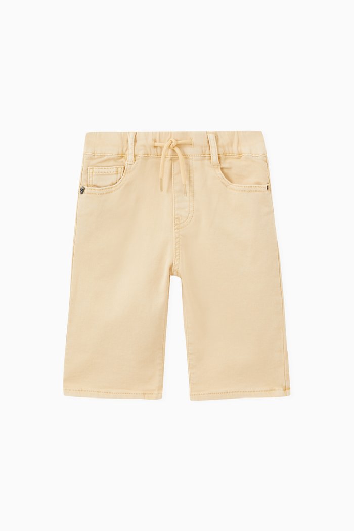 

Knitlook Bermuda Shorts in Organic Cotton, Yellow