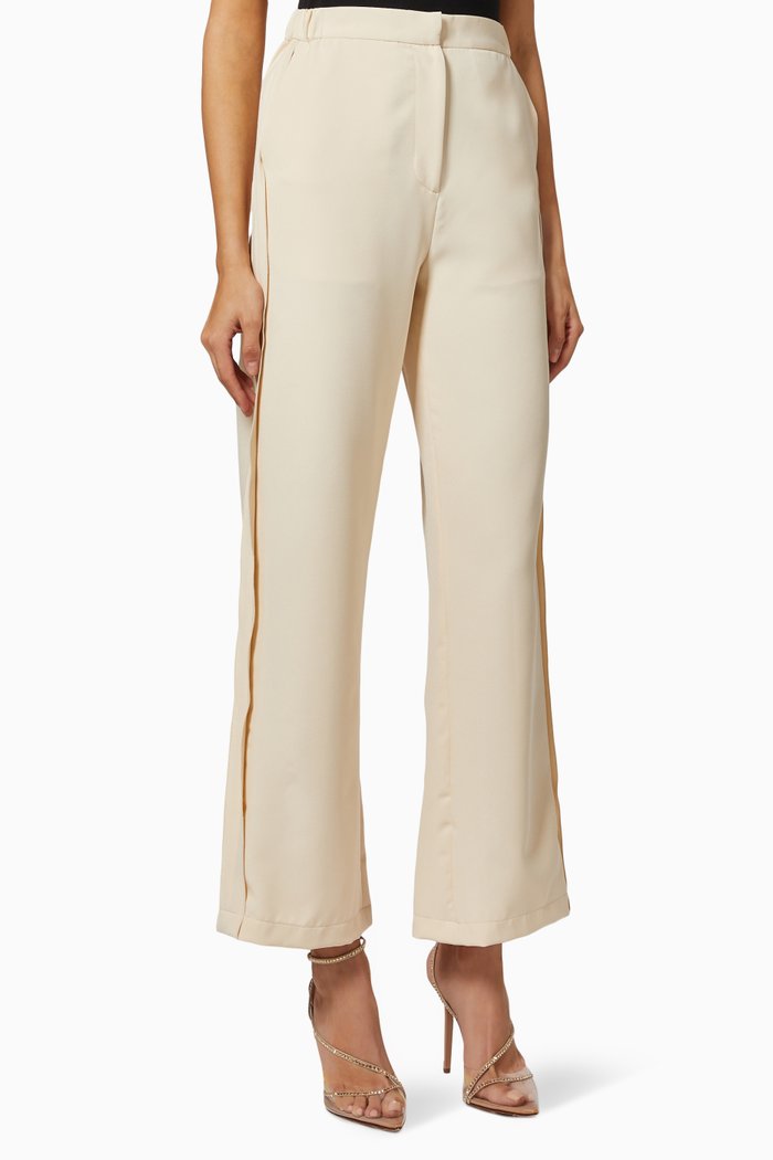 

Wide Leg Pants, White