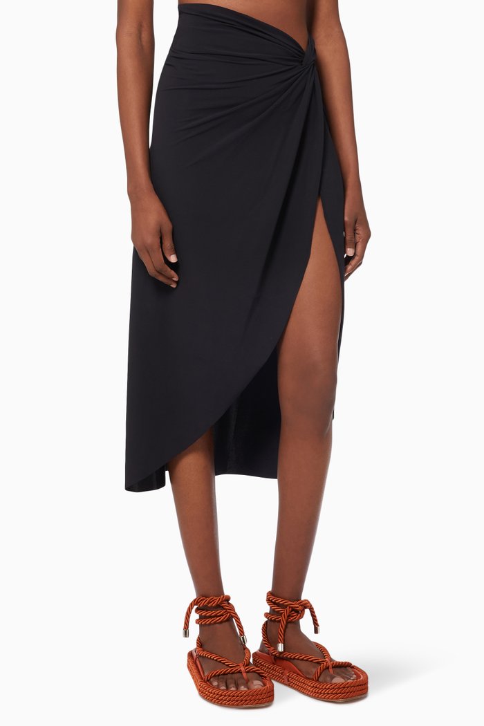 

Cover Up Skirt, Black
