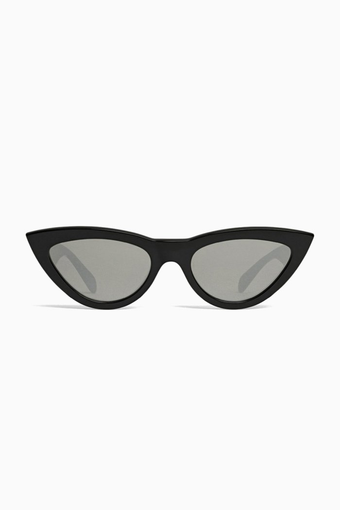 

Cat Eye Sunglasses in Acetate, Black