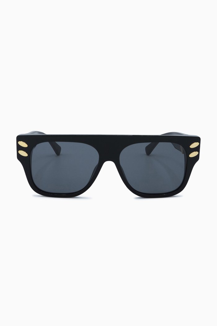 

Square Sunglasses in Bio Acetate, Black