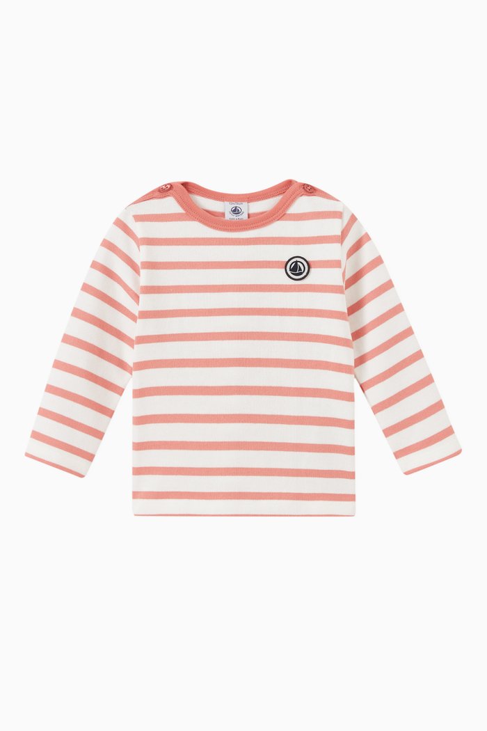 

Sailor T-shirt in Thick Cotton Jersey, Pink