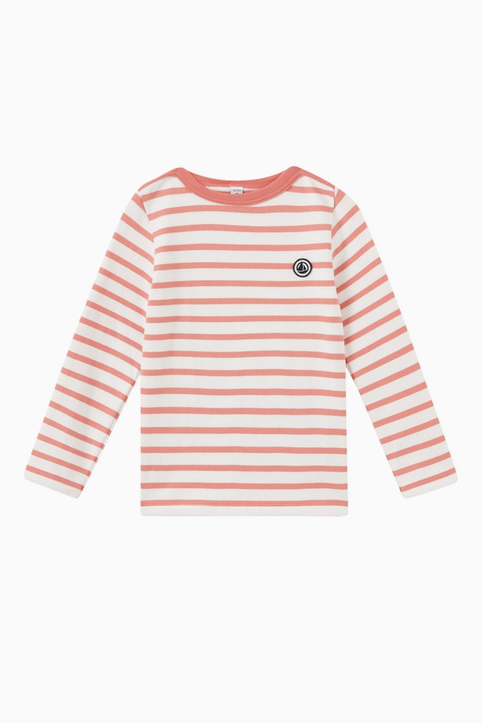 

Sailor T-shirt in Thick Cotton Jersey, Pink