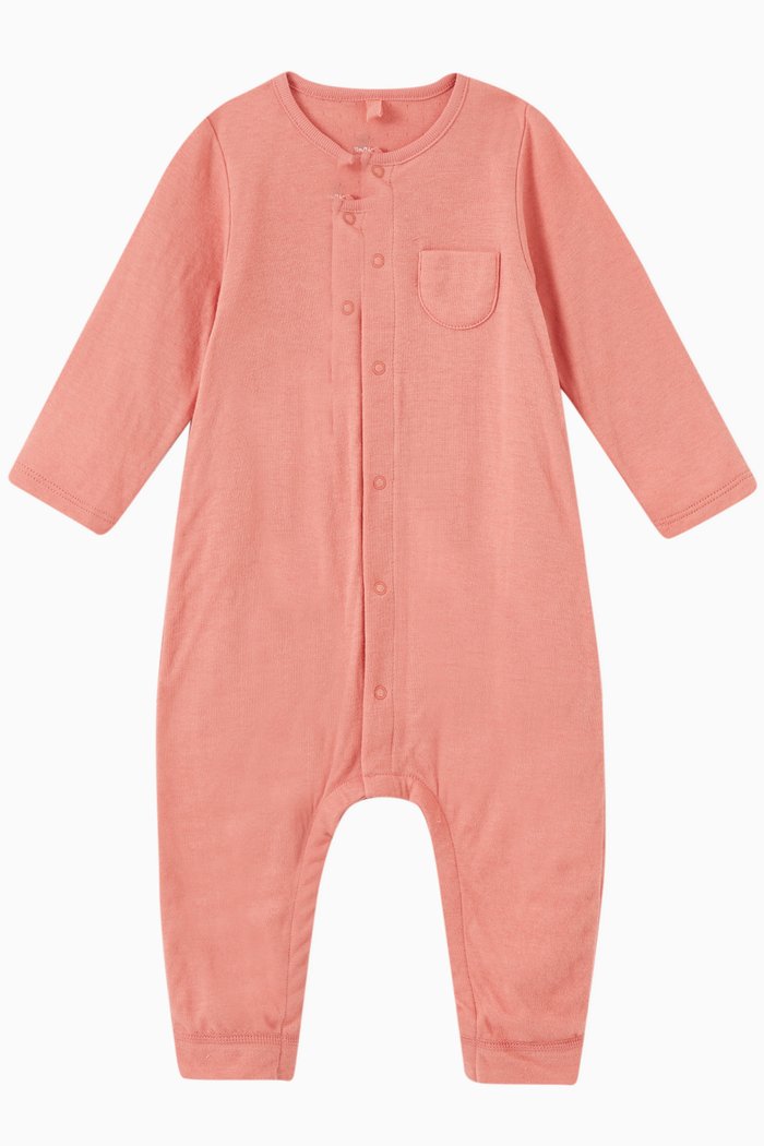 

Pyjama in Organic Cotton Tube-knit, Pink