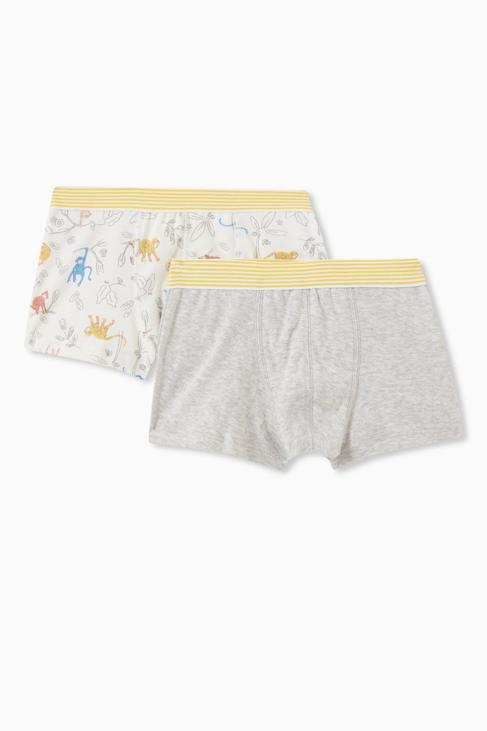 

Patterned Boxers in Cotton, Set of 2, Multicolour