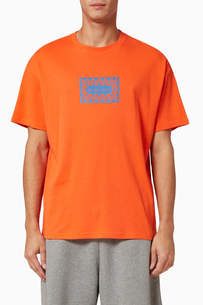 

Oversized 004 T-shirt in Cotton Jersey, Orange