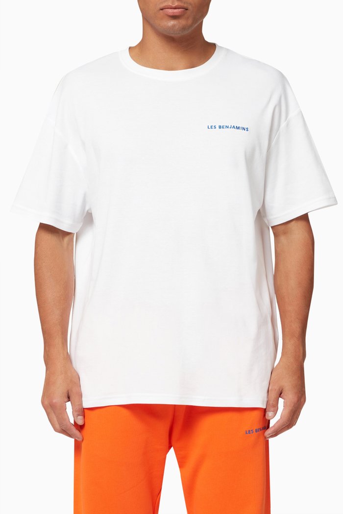 Oversized Logo Graphic T-Shirt, White