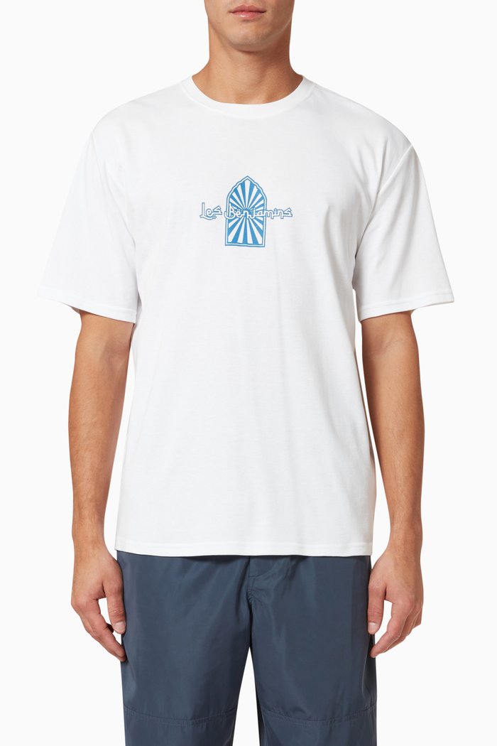 

Short Sleeve 009 T-shirt in Cotton Jersey, White