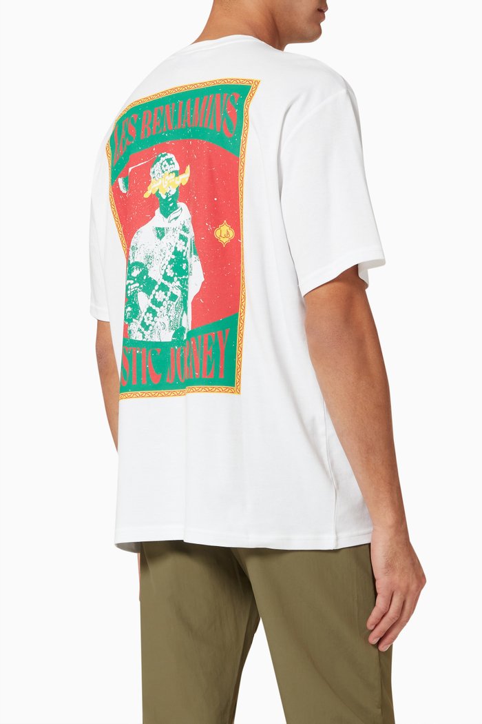 

Short Sleeve 019 T-shirt in Cotton Jersey, White