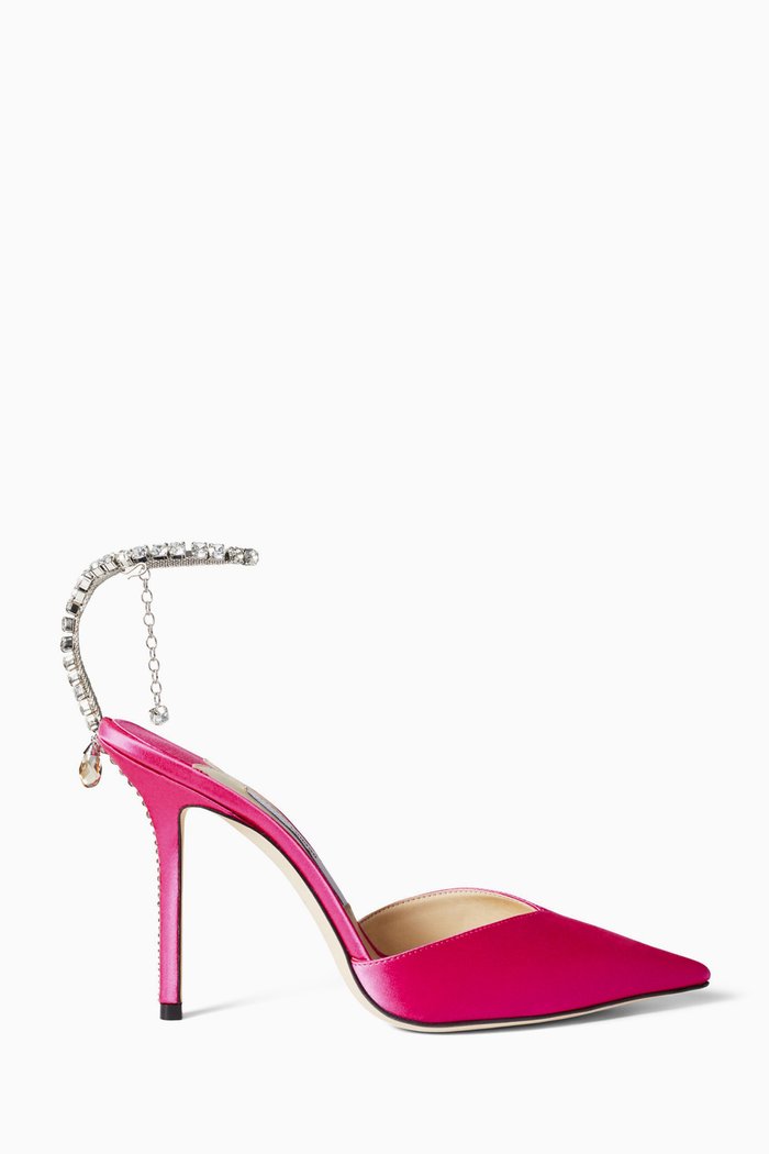 

Saeda 100 Pumps in Satin, Pink