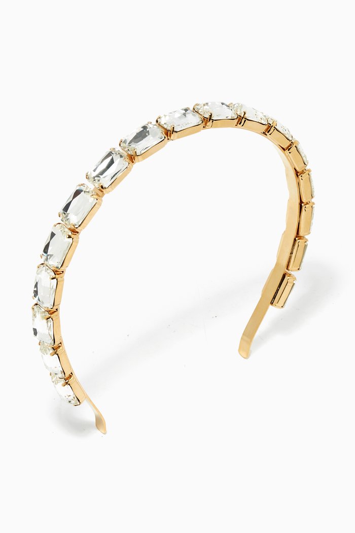 

Crystal Headband, Gold