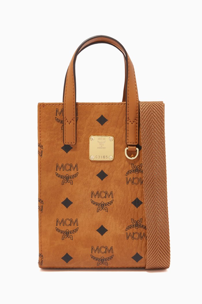 

X-Mini Klassik Tote in Visetos, Brown