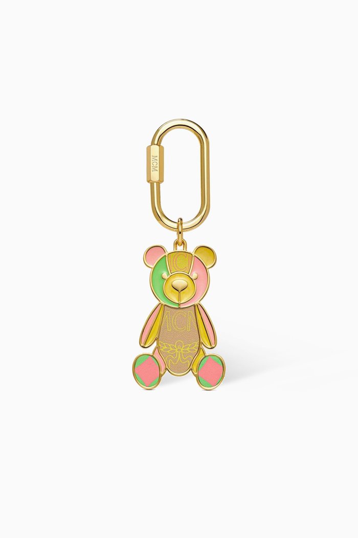 

Valentine’s Day Bear Charm in 24kt Gold-plated Metal, Yellow