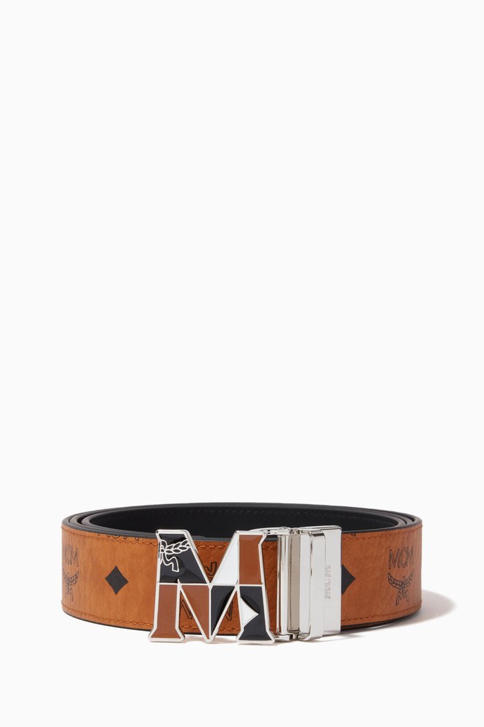 

Claus Weaving M 1.5” Reversible Belt in Visetos, Brown