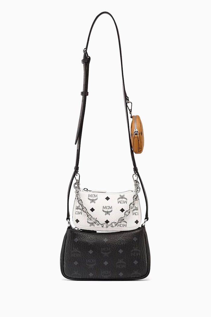 

Crossbody Pouch Trio in Visetos Original, Neutral