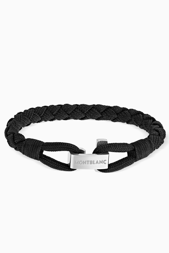

Wrap Me Bracelet in Nylon, Black