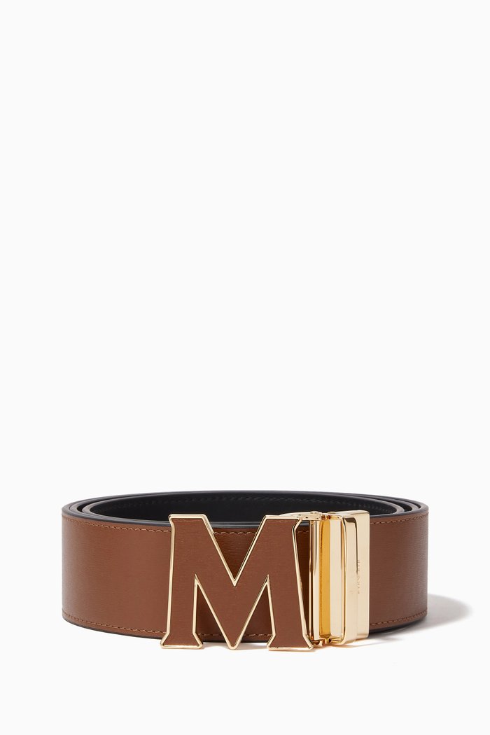 

Claus M 1.75" Reversible Belt in Leather, Neutral