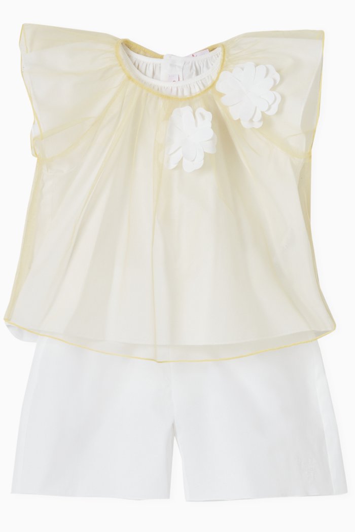

Top & Shorts Set, Yellow