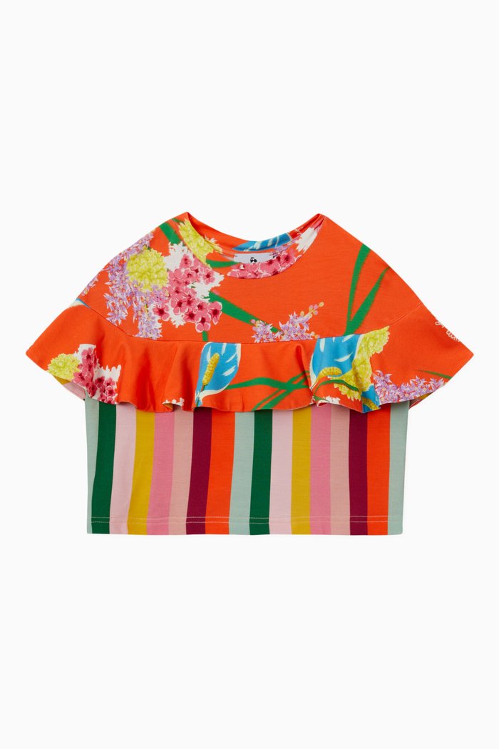 Love Top in Bamboo Viscose, Orange
