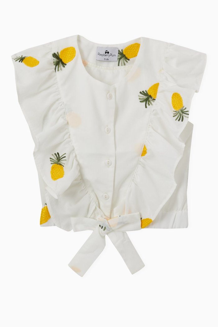 

Cecile Blouse in Cotton, White