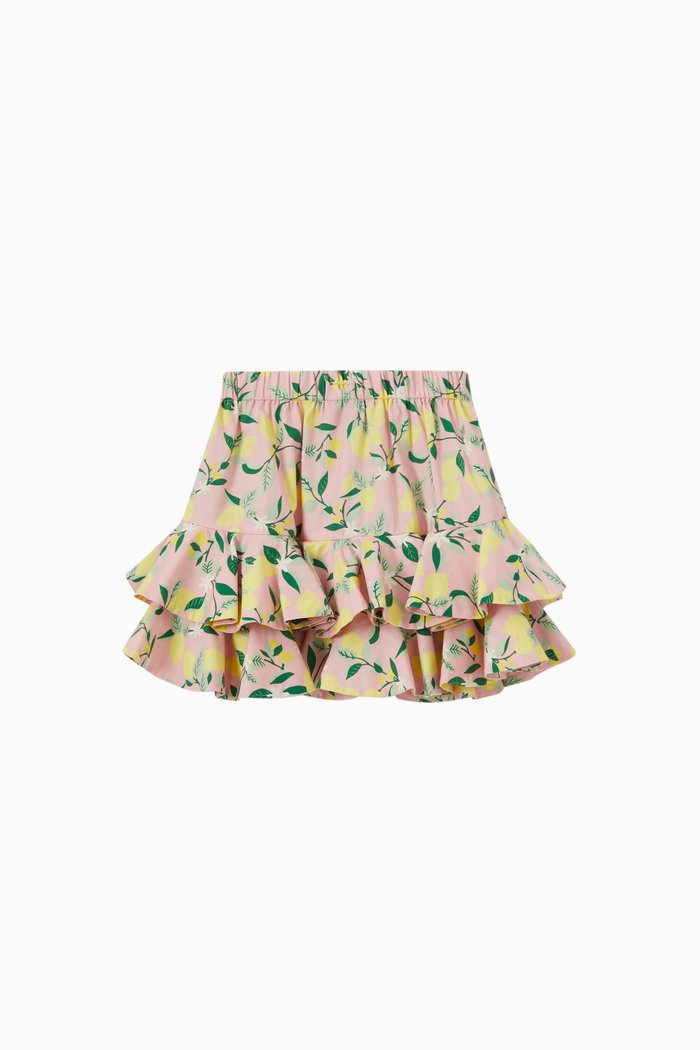 

Lambada Skirt in Cotton, Pink