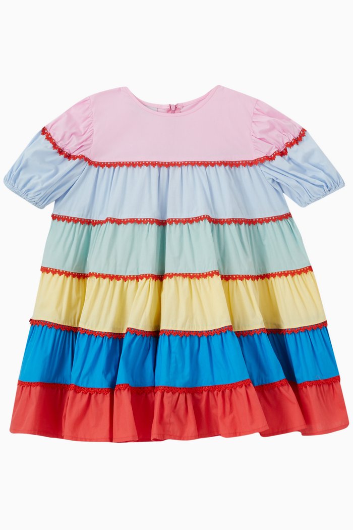 

Stevie Dress in Cotton, Multicolour