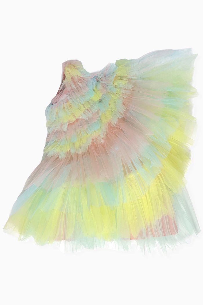 

Swan Dress in Tulle, Multicolour