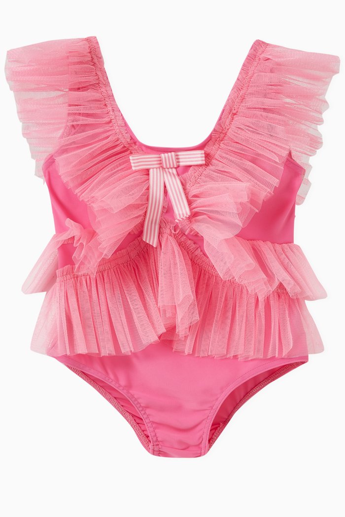 

Vanda Swimsuit in Technical Fabric, Pink