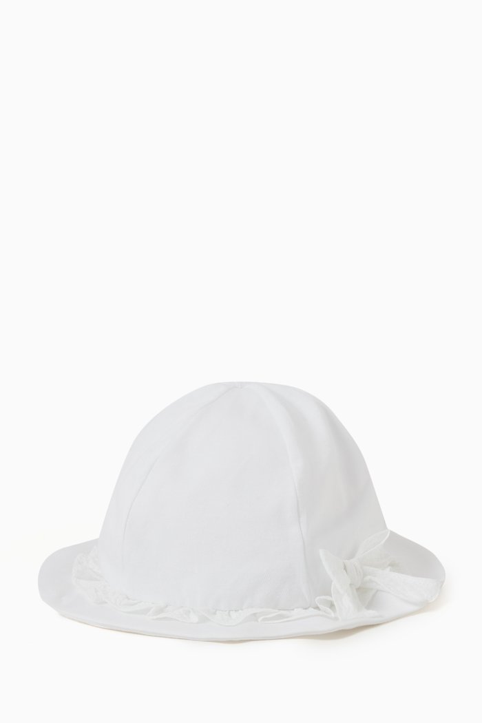 

Hat in Cotton, White
