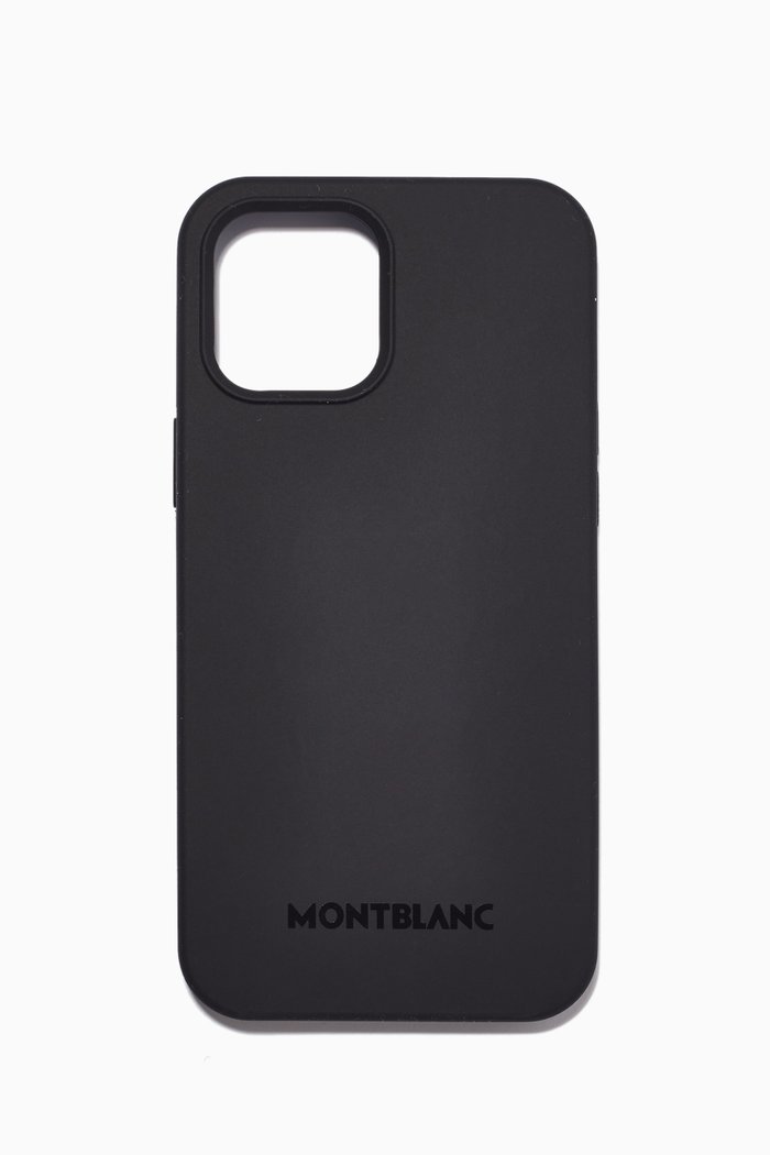 

Meisterstück Selection iPhone 12 Pro Max Phone Case in Silicone, Black